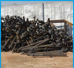 High Strength Ground Screw Piles Anchor Galvanized Metal Steel 2000mm Length