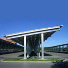 Galvanized Steel PV Carport Solar Systems 1.4KN/M2 Max Snow Load Galvanized Surface